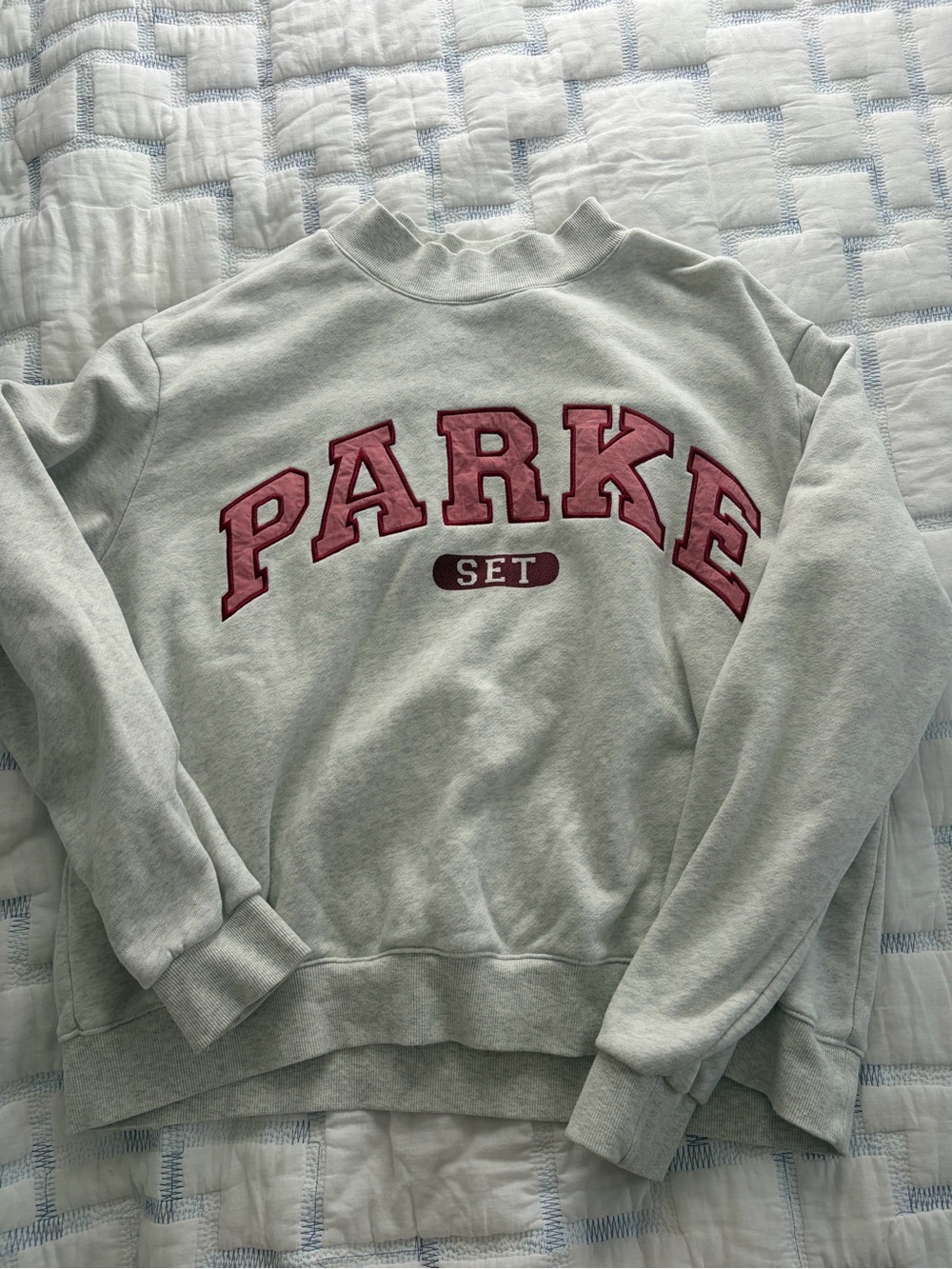 PARKE X SET ACTIVE mockneck collab